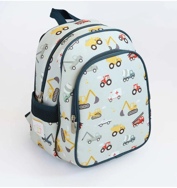 A Little Lovely Company kids' backpack תיק גב Vehicles