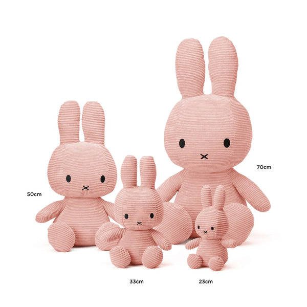 מיפי ורוד MIFFY CORDUROY PINK 50 ס״מ