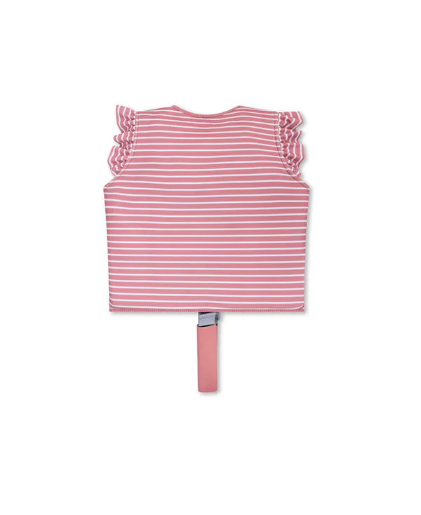 (לגילאי 2–1 שנים) אפוד ציפה PINK STRIPES