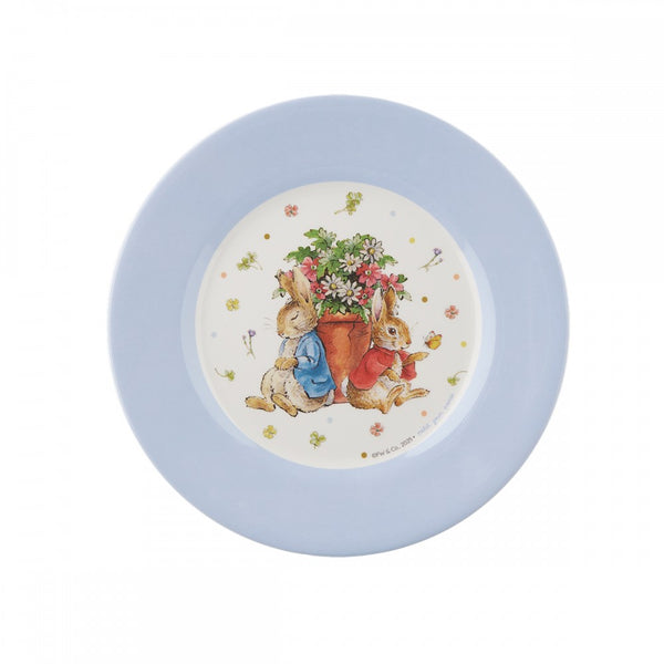 צלחת כחולה פיטר הארנב (קוטר 20)