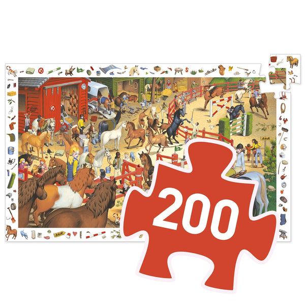 פאזל מסגרת 200 - סוסים