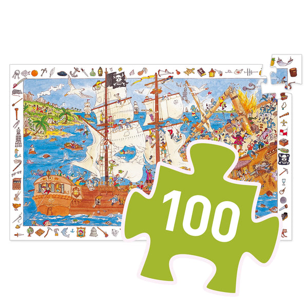 פאזל מסגרת 100 - פיראטים