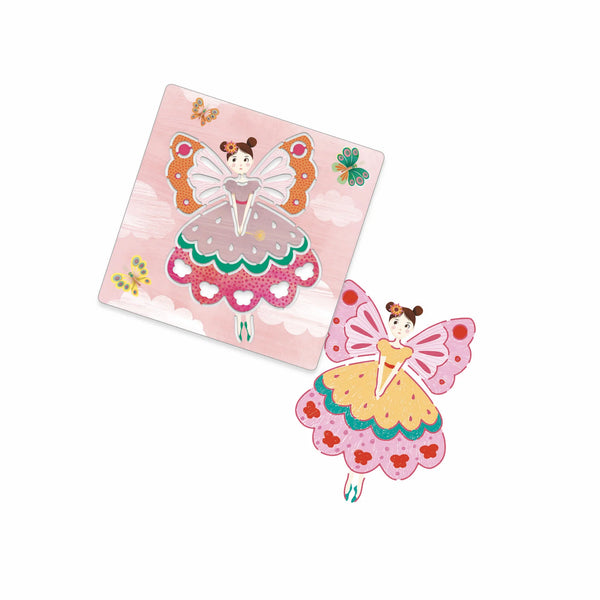 יצירה שבלונות - פיות