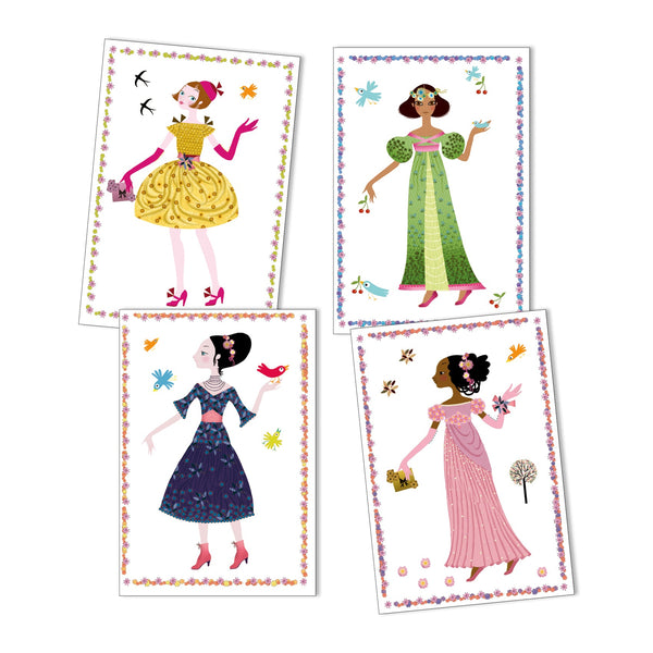 יצירה - הדבקה רב פעמית עונות