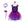 Load image into Gallery viewer, Violet Flower Dress
