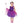 Load image into Gallery viewer, Violet Flower Dress
