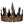 Load image into Gallery viewer, Medieval Crown Gold/Black
