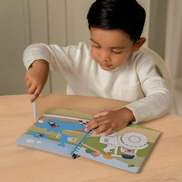 ספר ציור וסקראץ' ארט –ג׳ים וחברים