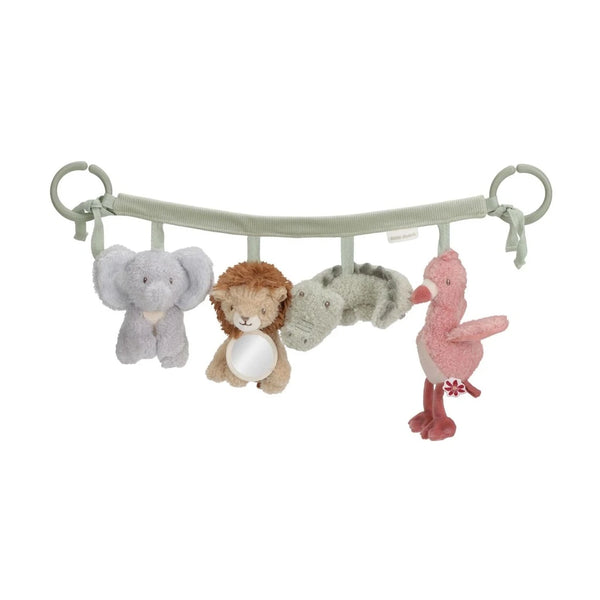SAFARI FRIENDS שרשרת צעצוע לעגלה