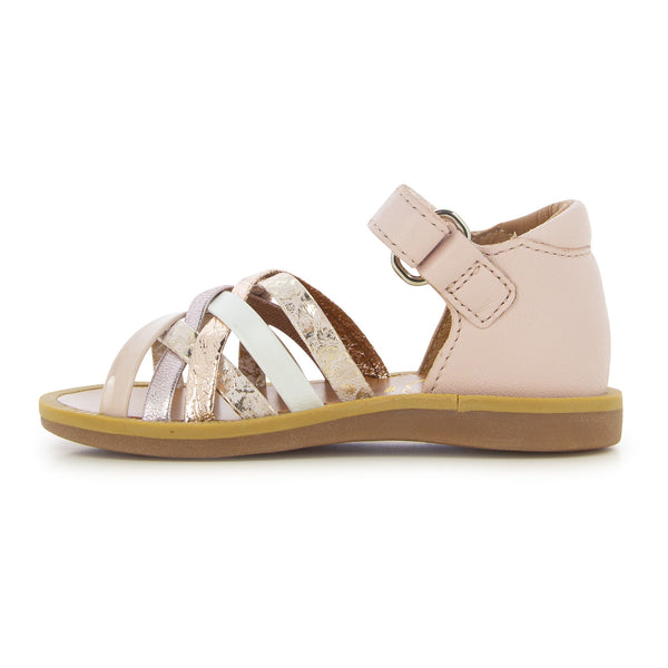 Poppy Lux leather sandals