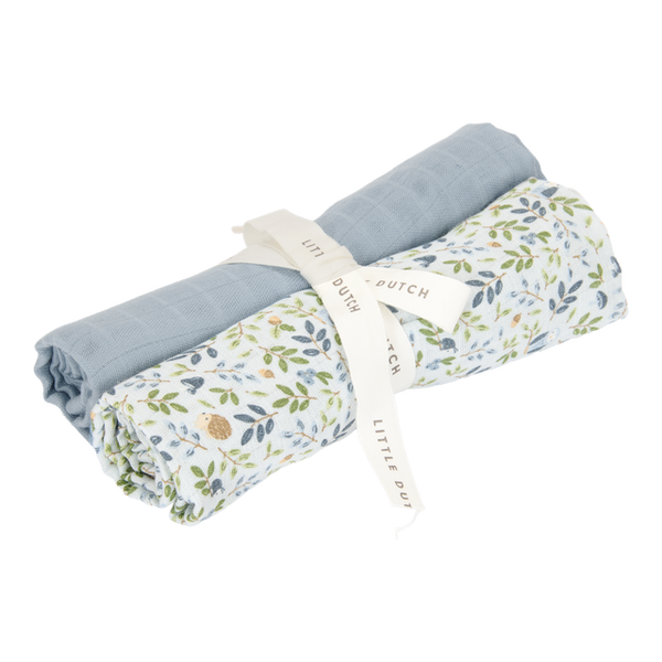 סט של 2 חיתולי טטרה בגודל 70×70 ס״מ FOREST