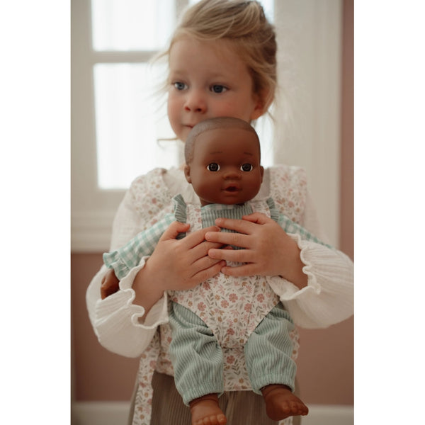 מנשא לבובות – צבעוני - פרחים עדינים