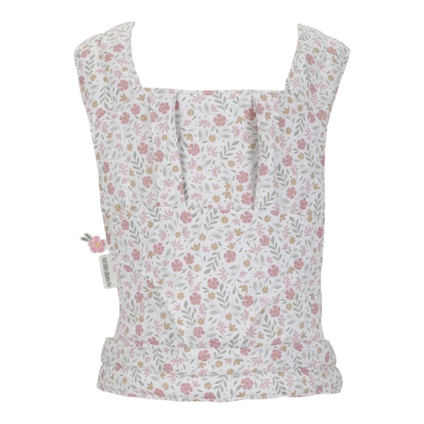 מנשא לבובות – צבעוני - פרחים עדינים