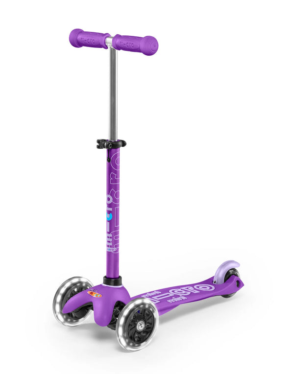 קורקינט MINI MICRO DELUXE LED PURPLE