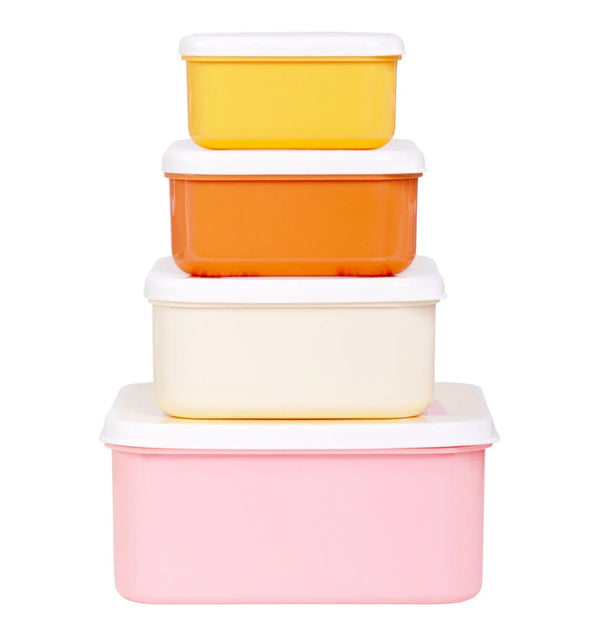 סט קופסאות אוכל - קשתות בענן