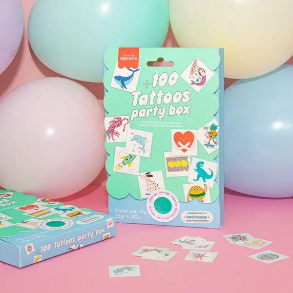 קופסת 100 קעקועים – Party BOX
