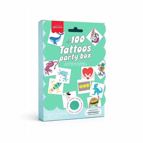 קופסת 100 קעקועים – Party BOX