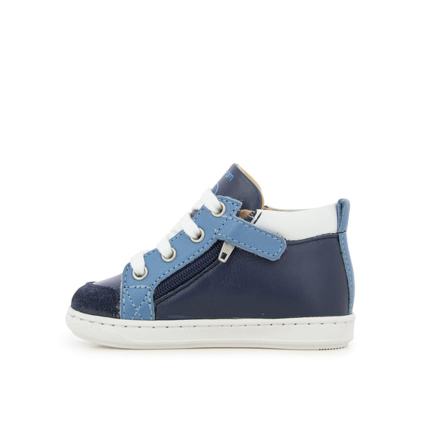 Bouba Bi Zip leather sneakers