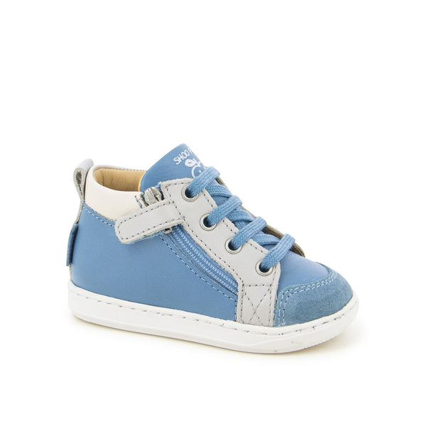 Bouba Bi Zip leather sneakers