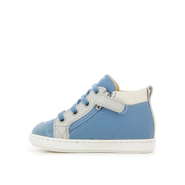 Bouba Bi Zip leather sneakers