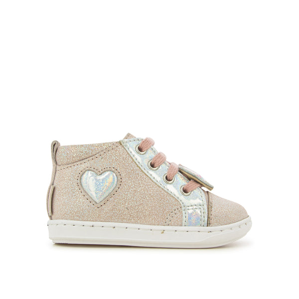 Bouba Heart leather sneakers